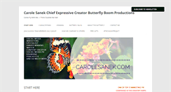 Desktop Screenshot of carolesanek.com